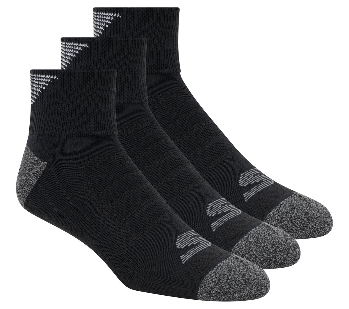 3 Pack Men's Half Terry Quarter Crew Socks Men Skechers outlet