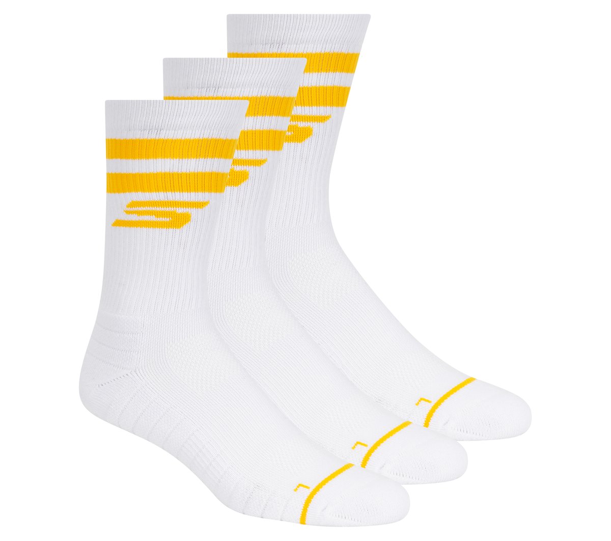 3 Pack Men's Performance Pickleball Crew Socks Men Skechers outlet