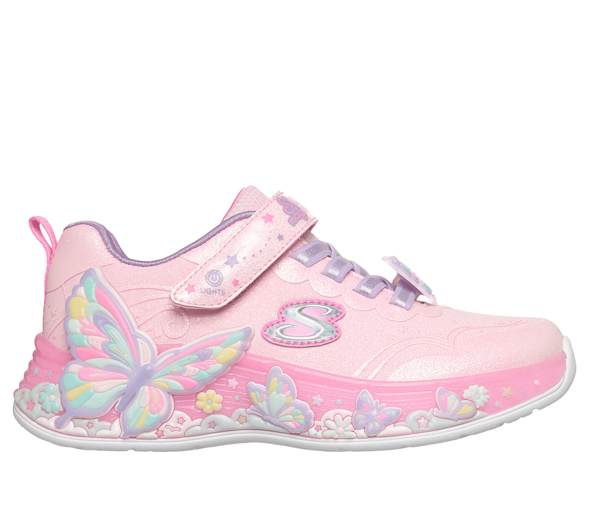 S-Lights: Butterfly Bliss Kids Skechers sale