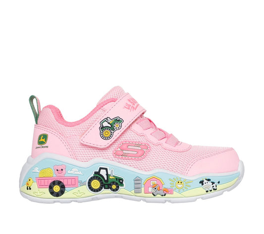 John Deere: Play Scene - Farm Girlie Kids Skechers outlet