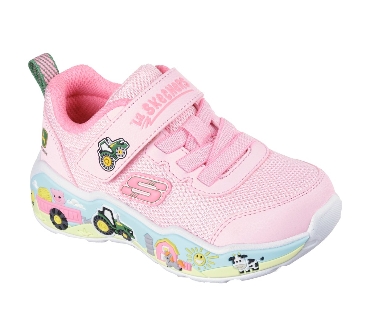 John Deere: Play Scene - Farm Girlie Kids Skechers outlet