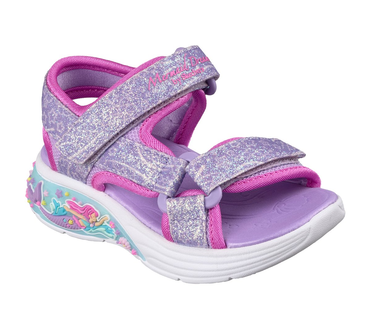 S-Lights: Mermaid Dreams Sandal - Marina Bliss Kids Skechers discount