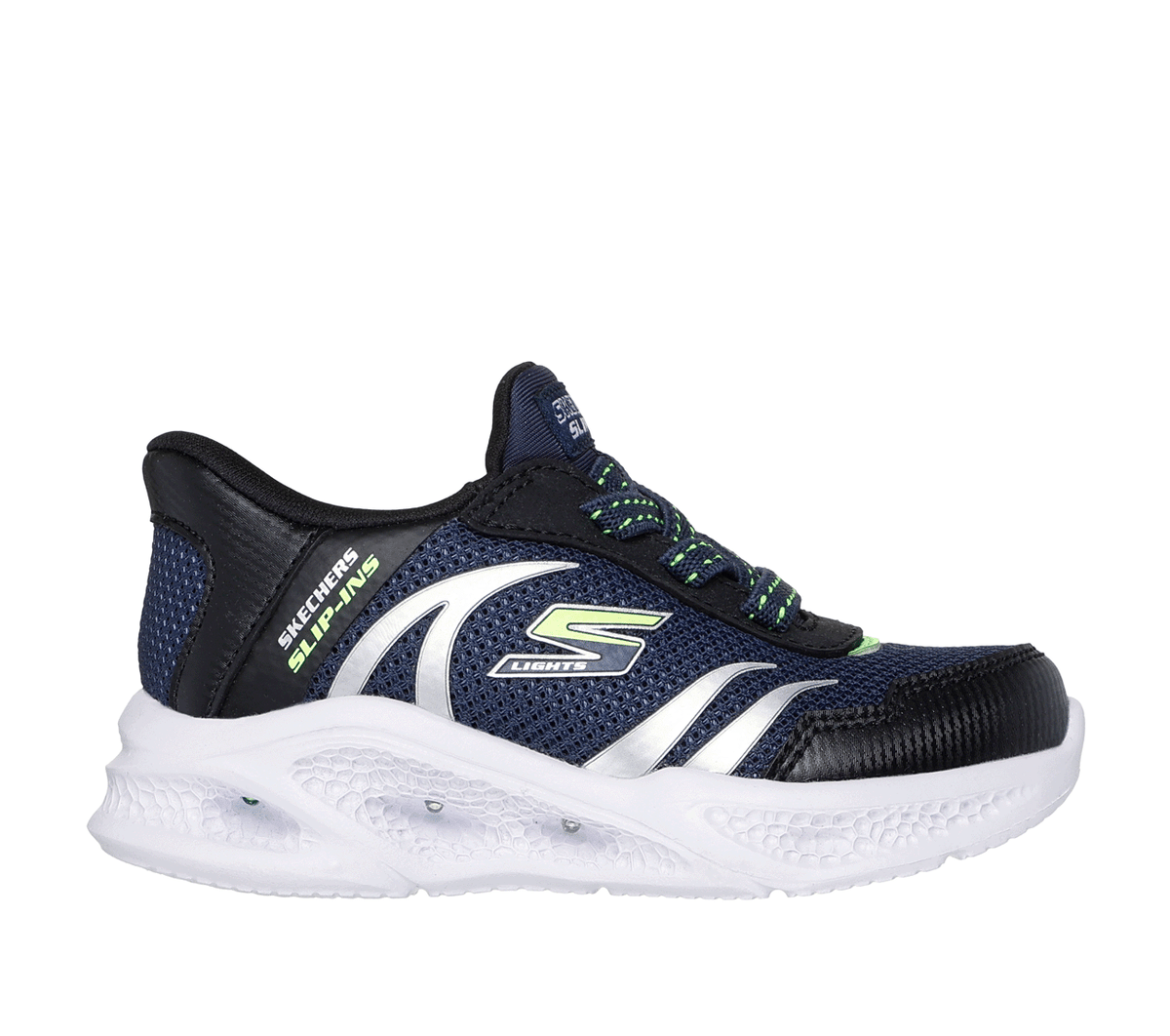 Slip-ins: Meteor-Lights - Brisk-Beams Kids Skechers discount